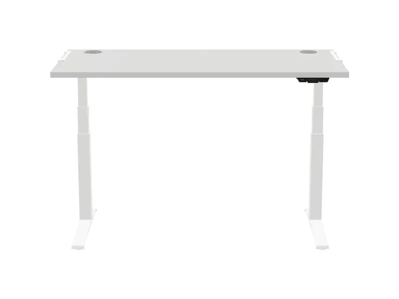 Fellowes Steh- & Sitzgestell Levado ohne Tischplatte, Weiss