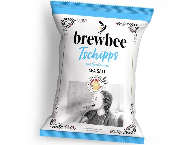 brewbee brewbee Tschipps Sea Salt 90 g brewbee brewbee Tschipps Sea Salt 90 g