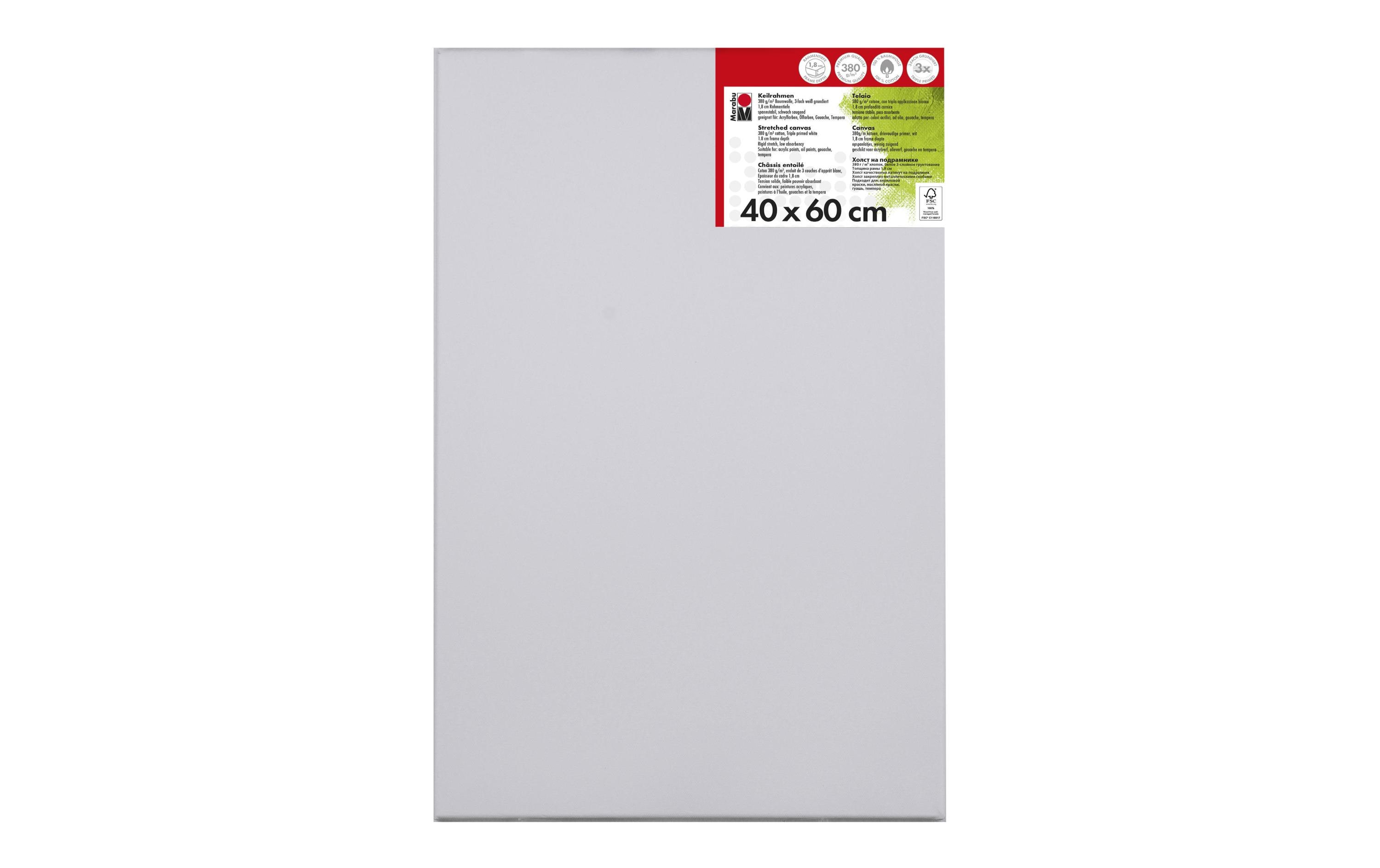 Marabu Keilrahmen 40 x 60 x 1.8 cm Marabu Keilrahmen 40 x 60 x 1.8 cm