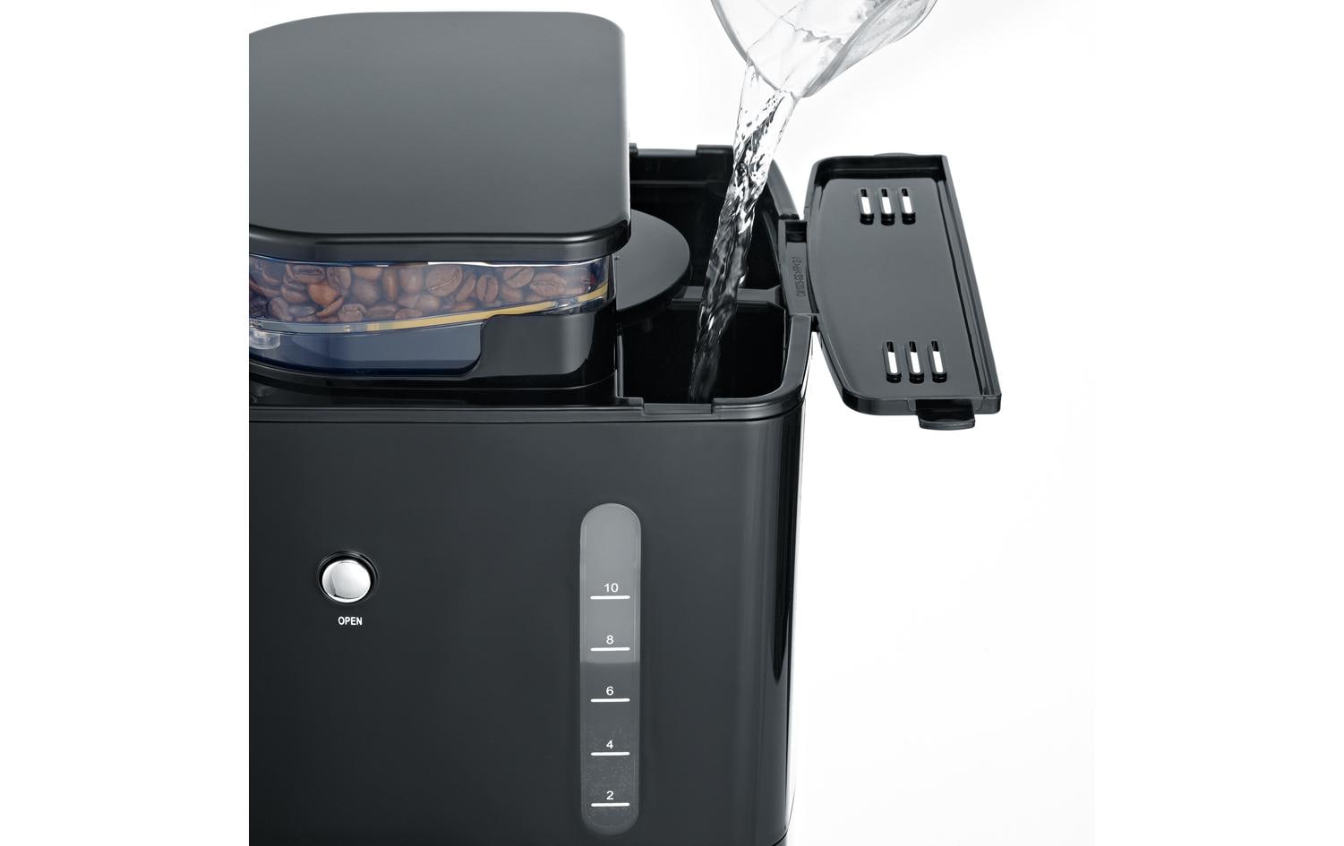 Severin Filterkaffeemaschine KA 4810 Schwarz/Silber