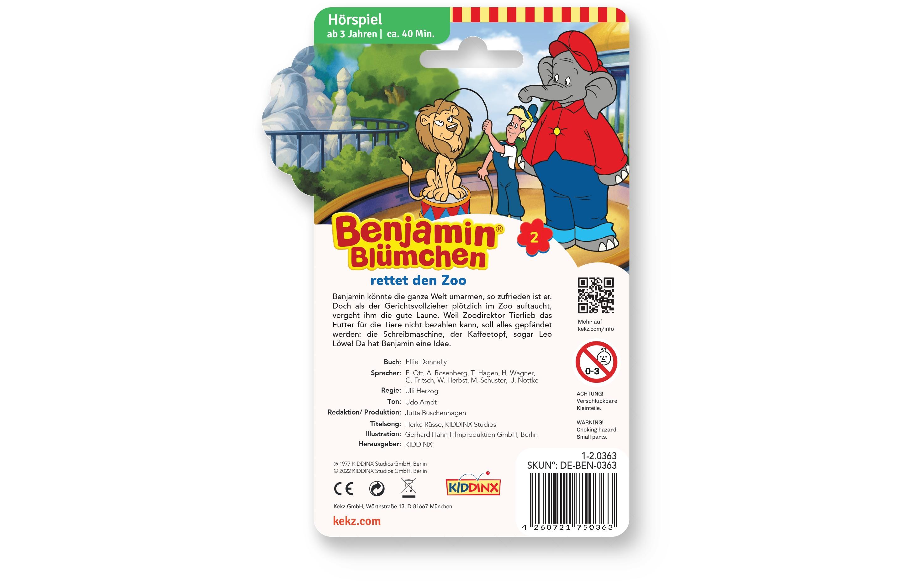 Kekz Audiochip Benjamin Blümchen: Rettet den Zoo