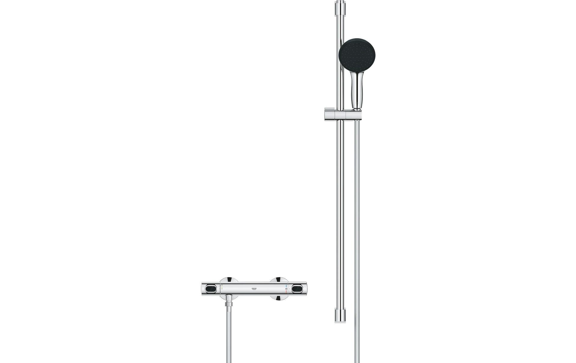 GROHE Thermostat-Brausebatterie Precision Flow 1/2 900 mm