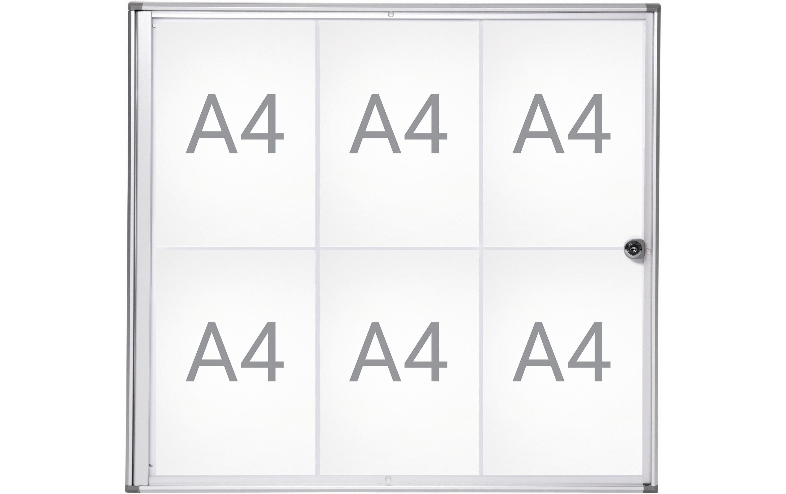 Maul Schaukasten Extraslim 6 x A4 Maul Schaukasten Extraslim 6 x A4