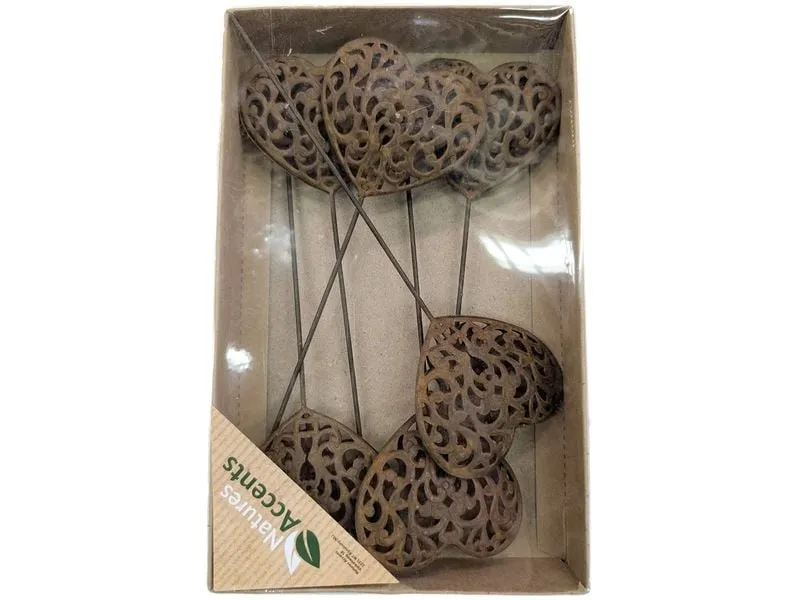 CHALET Chalet Eisenherz 5.5 cm auf Stick in Box 5.5 cm CHALET Chalet Eisenherz 5.5 cm auf Stick in Box 5.5 cm