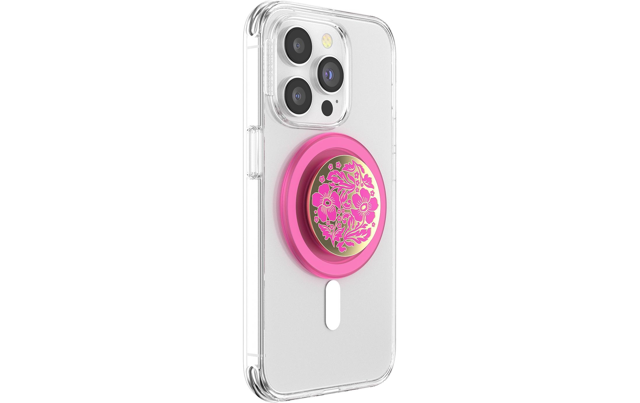 PopSockets Halterung PopGrip Lace Hot Pink Enamel