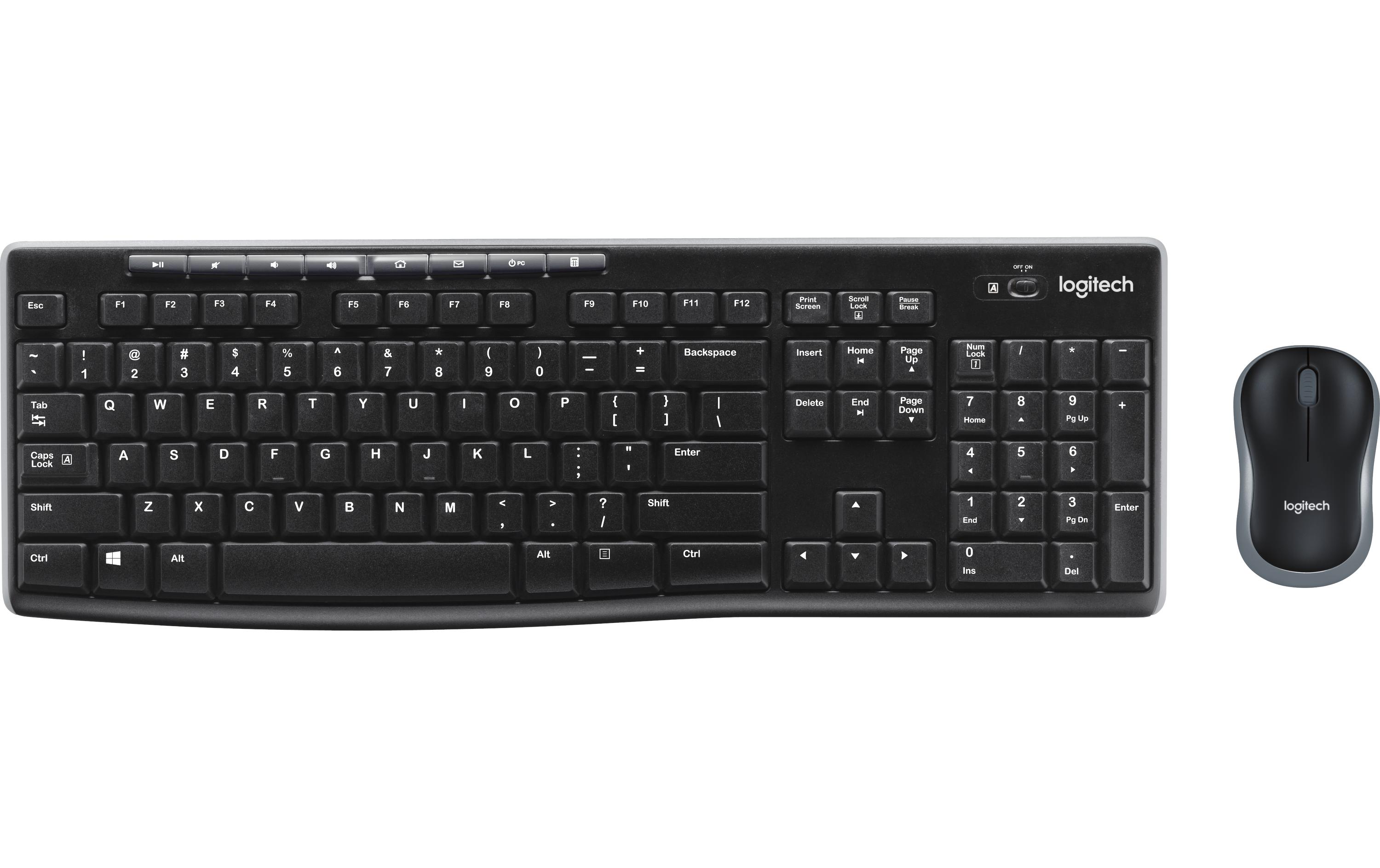 Logitech Tastatur-Maus-Set MK270 CH-Layout Logitech Tastatur-Maus-Set MK270 CH-Layout