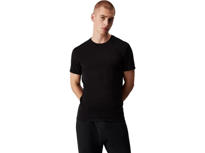 Calvin Klein Wäsche Shirt S/S Crew Neck, Mixed Grösse L, 3 Stück