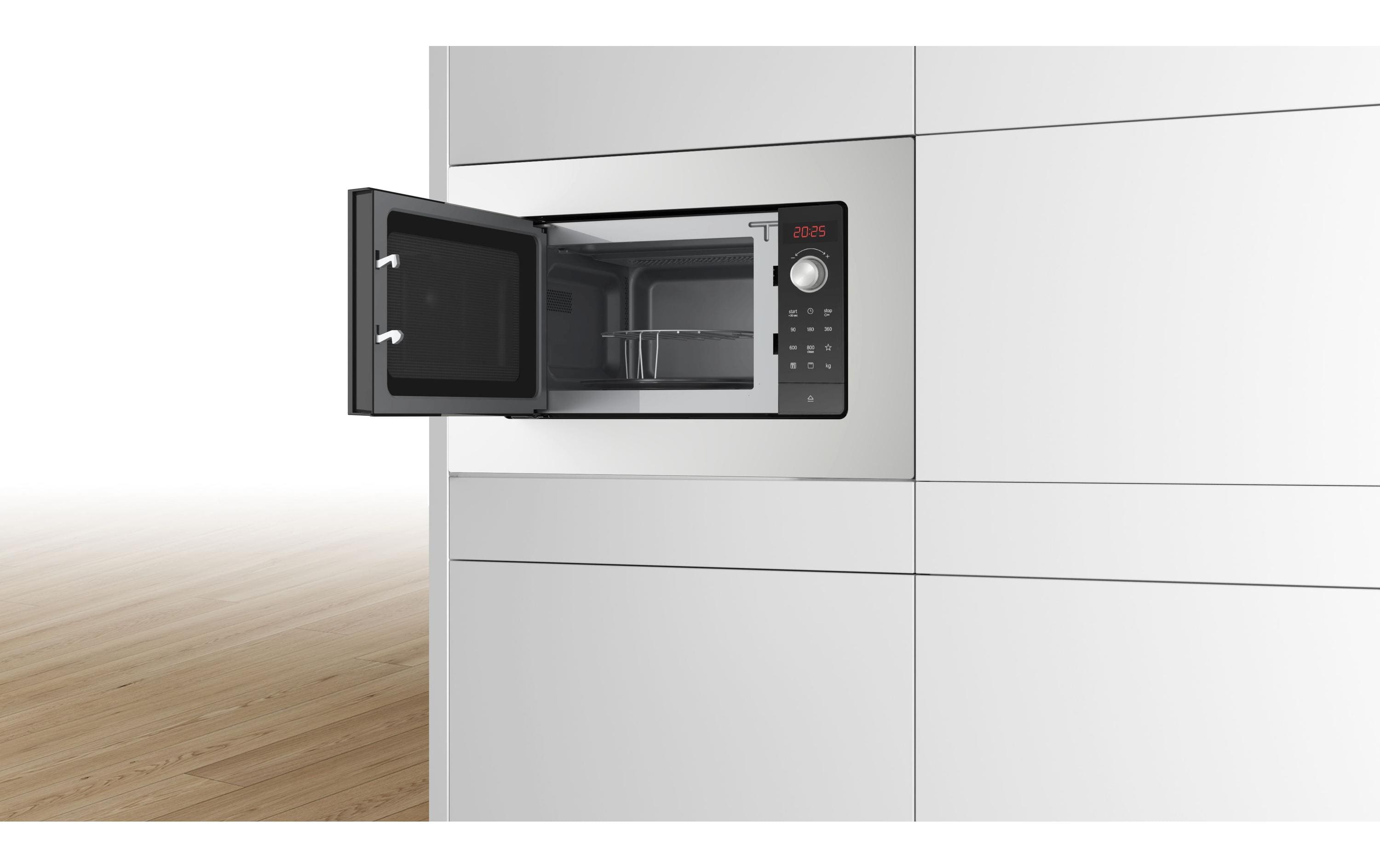 Bosch Einbaumikrowelle BEL623MS3 Silber Bosch Einbaumikrowelle BEL623MS3 Silber