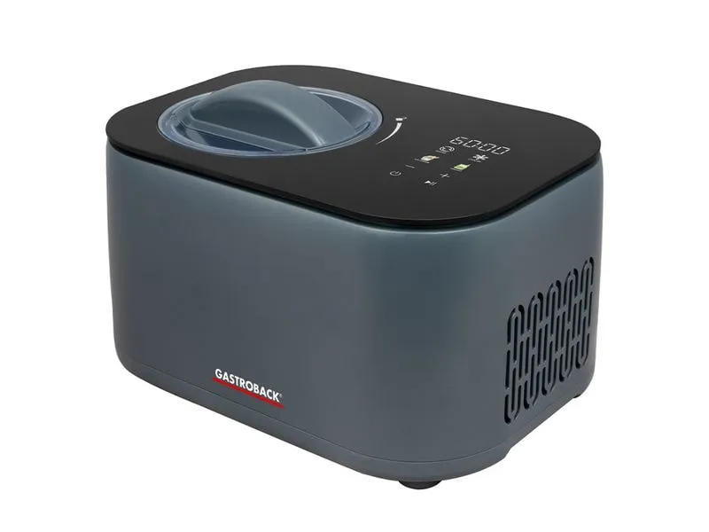 Gastroback Kompressor-Eismaschine Mini Gelateria 1 l, Anthrazit/Schwarz Gastroback Kompressor-Eismaschine Mini Gelateria 1 l, Anthrazit/Schwarz