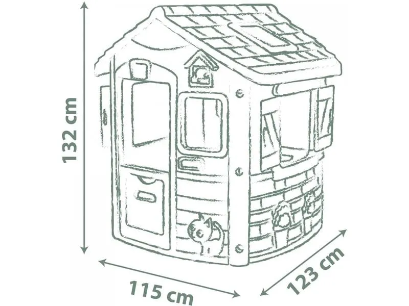 Smoby Spielhaus Life Jura Lodge Smoby Spielhaus Life Jura Lodge