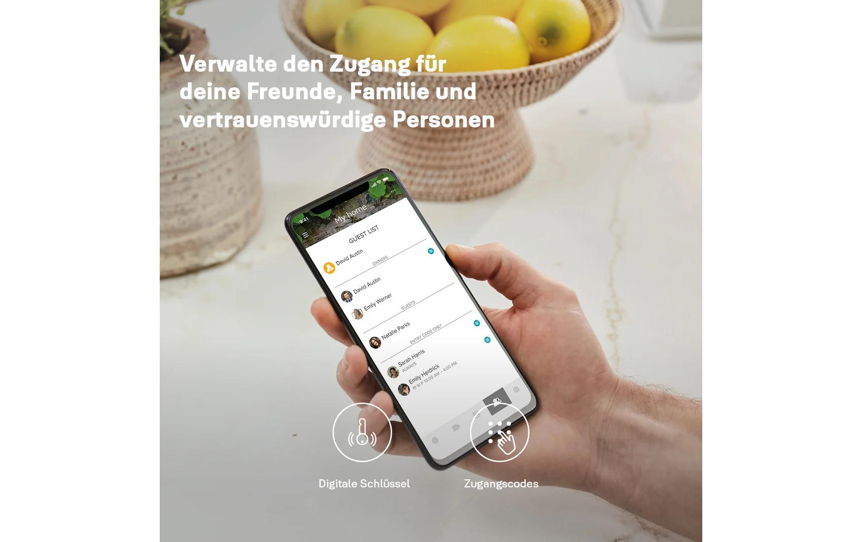 Yale Linus L2 Smart Lock und Smart Fingerprint Keypad Starter-Set