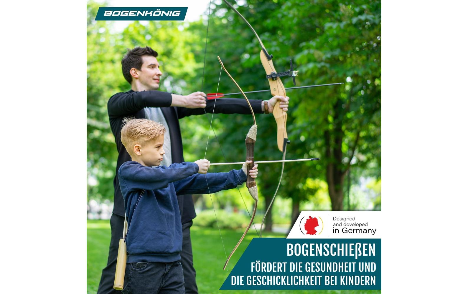 Bogenkönig Bogenschiess-Set 10-teilig