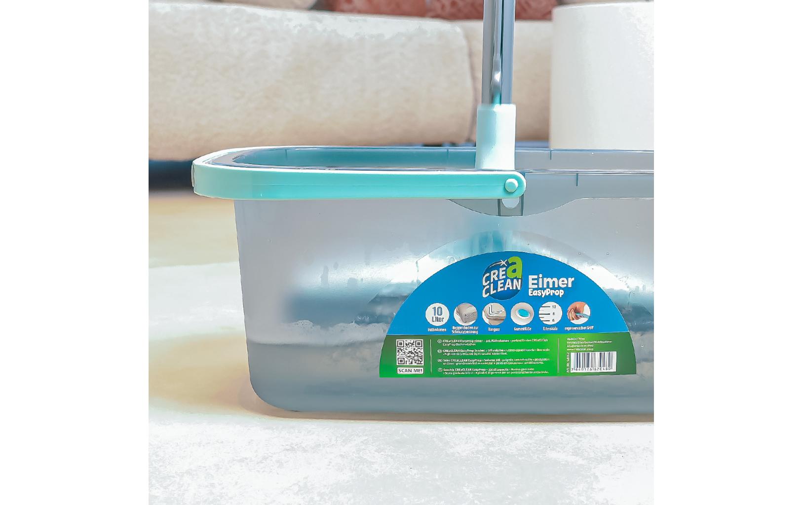CreaClean Putzeimer EasyProp 10 l, Grau