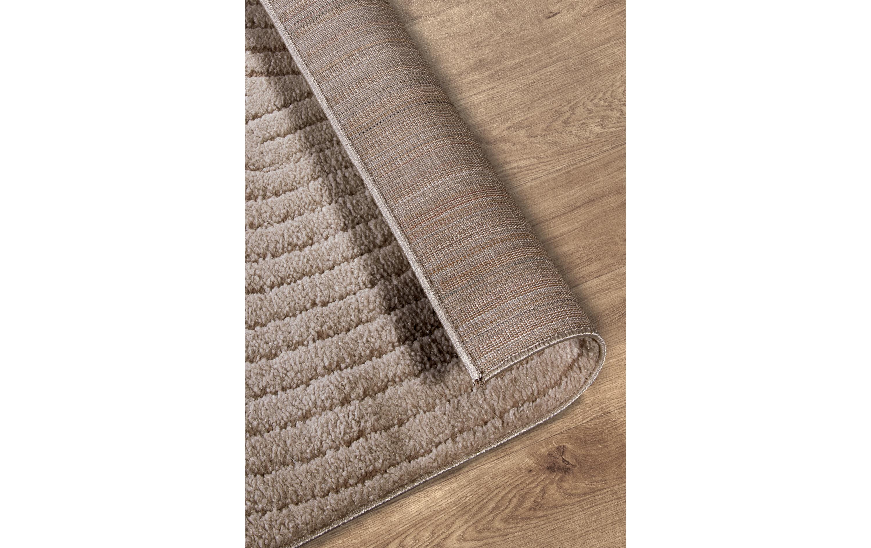 Elle Decoration Teppich Panglao 120 cm x 170 cm, Taupe