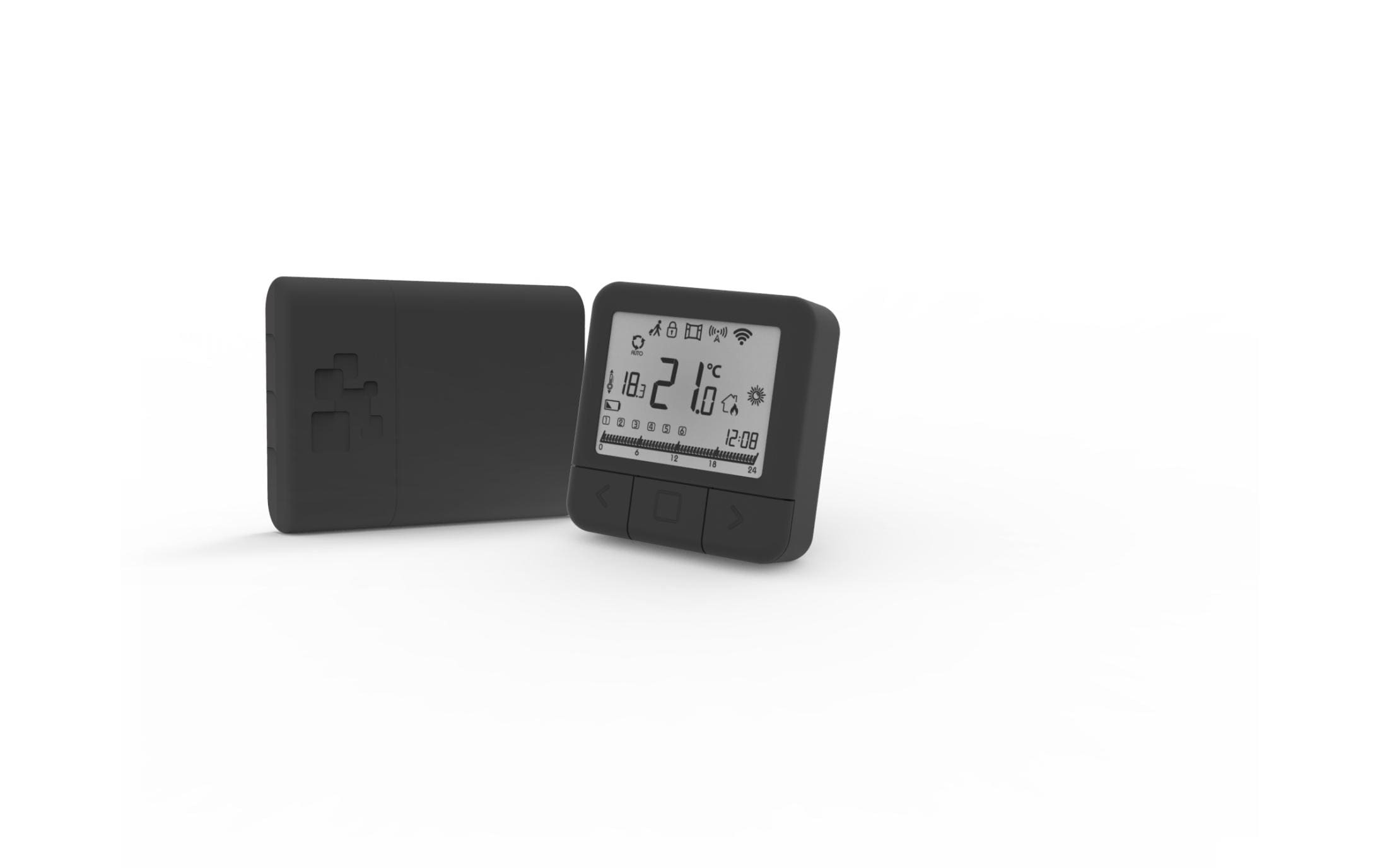 INNGENSO Digitaler Thermostat IT 201 schwarz