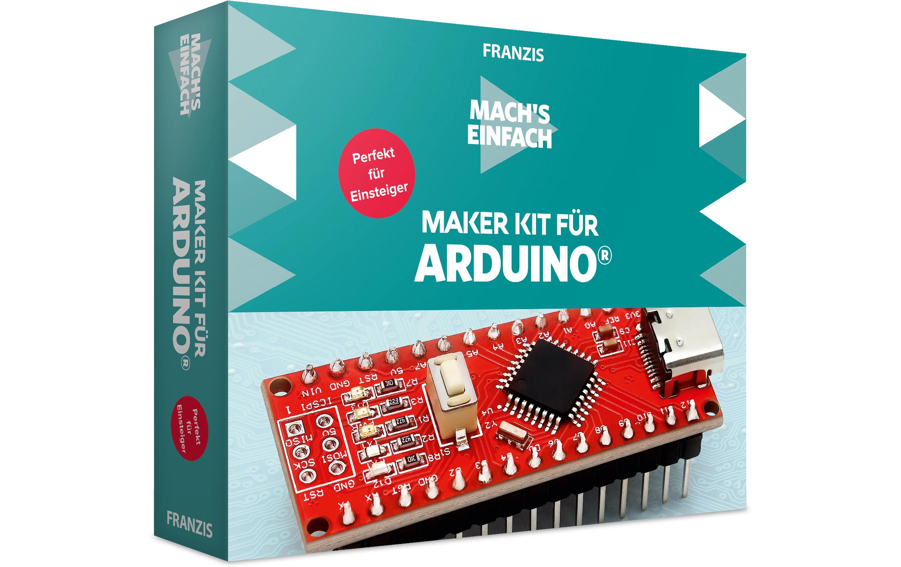Franzis Maker Kit für Arduino Deutsch Franzis Maker Kit für Arduino Deutsch