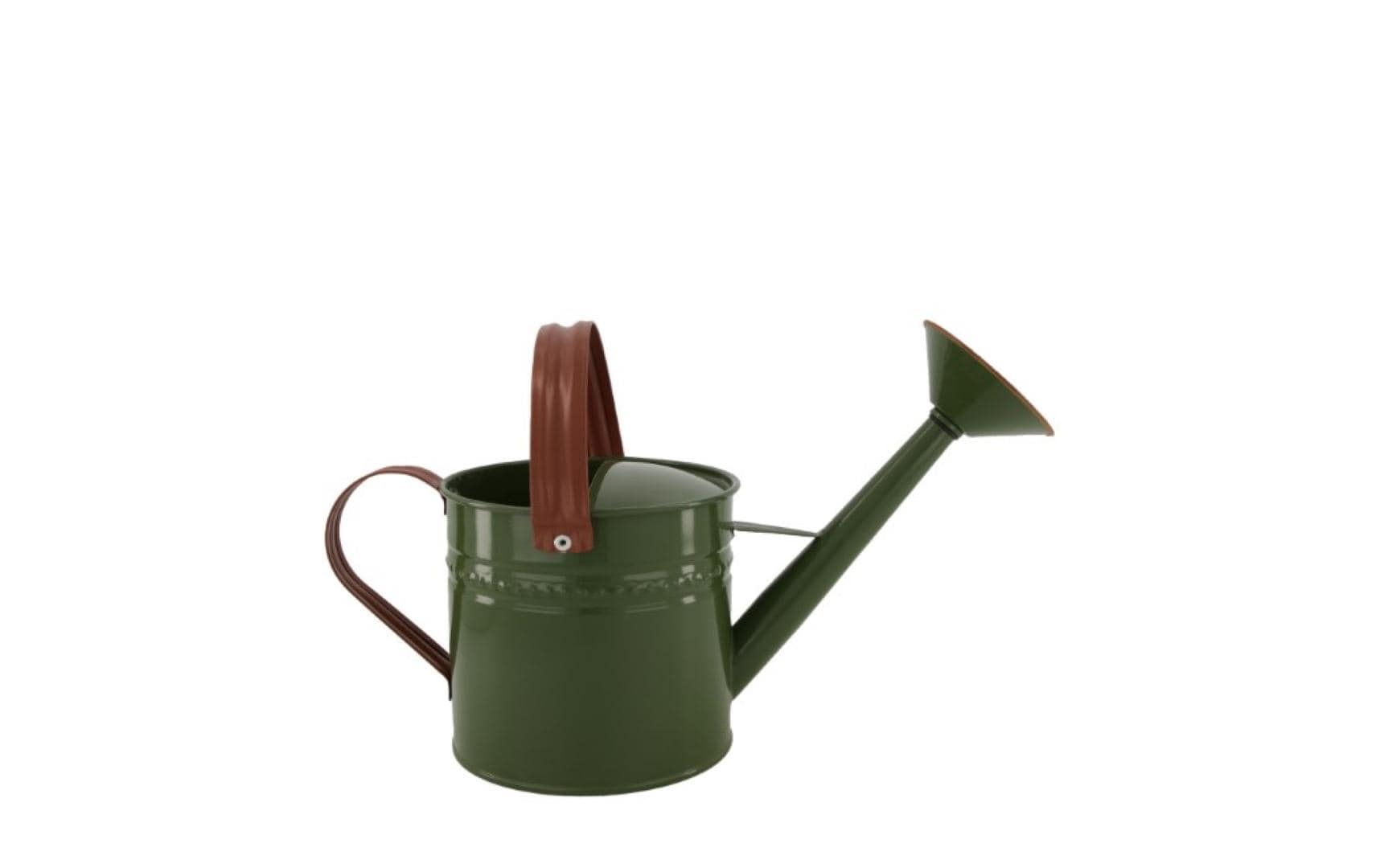 CHALET Giesskanne Flavi 25 cm, Braun/Olivgrün CHALET Giesskanne Flavi 25 cm, Braun/Olivgrün