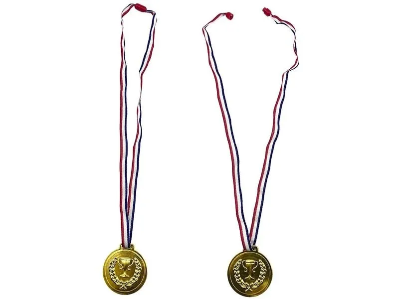 alldoro 30 Medaillen für Kinder Gold, 30-teilig, Kunststoff alldoro 30 Medaillen für Kinder Gold, 30-teilig, Kunststoff