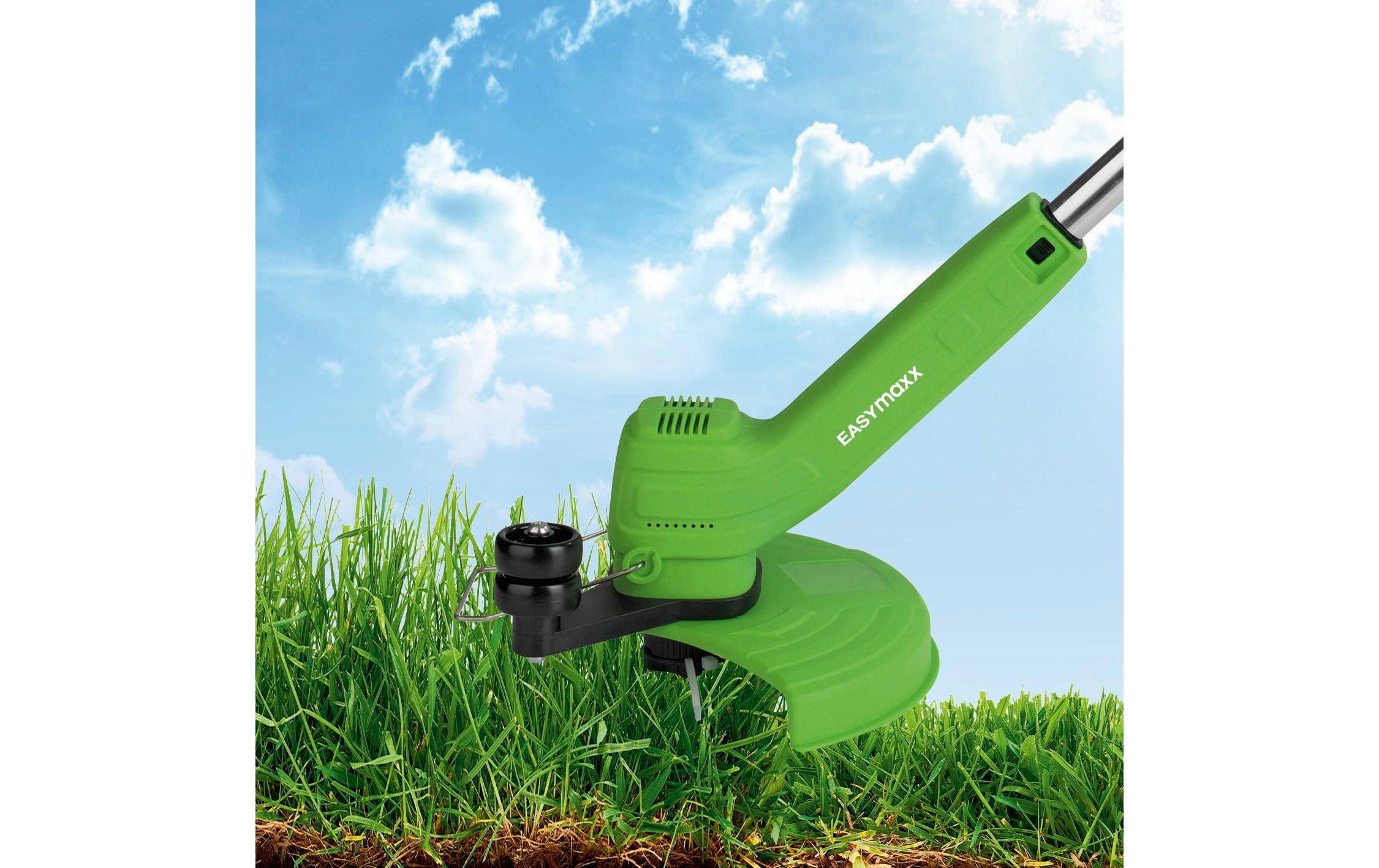EASYmaxx Akku-Rasentrimmer – Grün