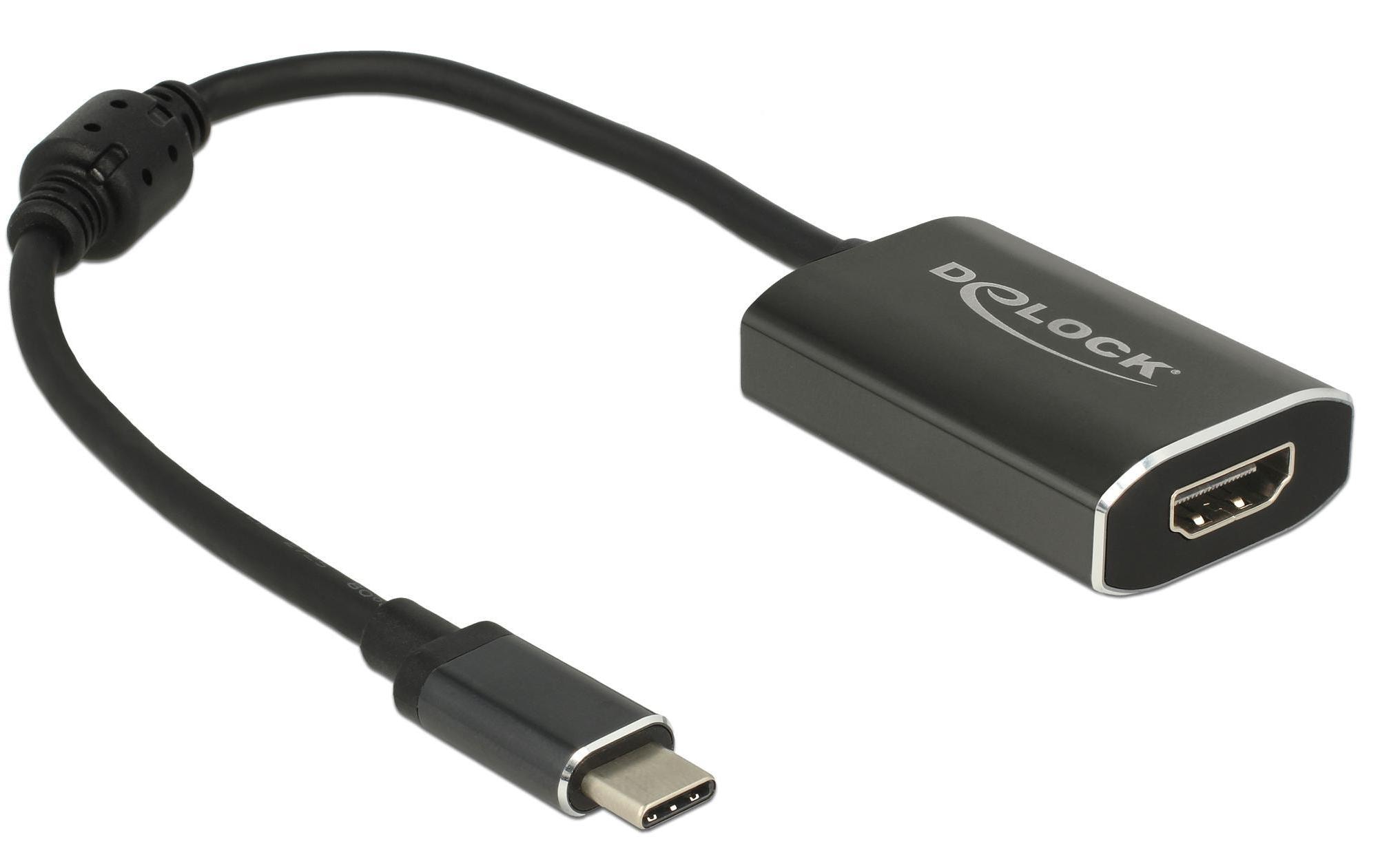 Delock Adapter 4K USB-C – HDMI/USB-C mit PD