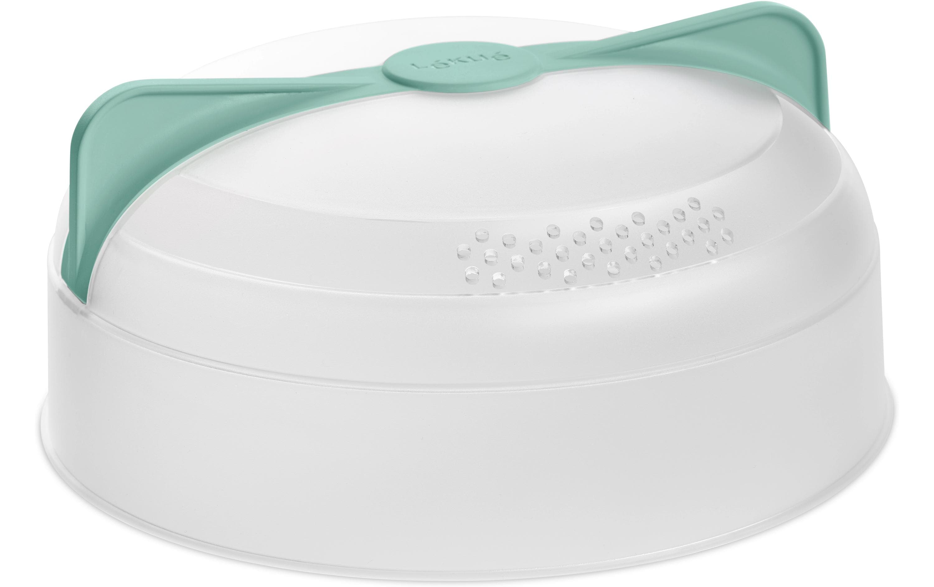 Lékué Mikrowellenhaube Transparent/Grün