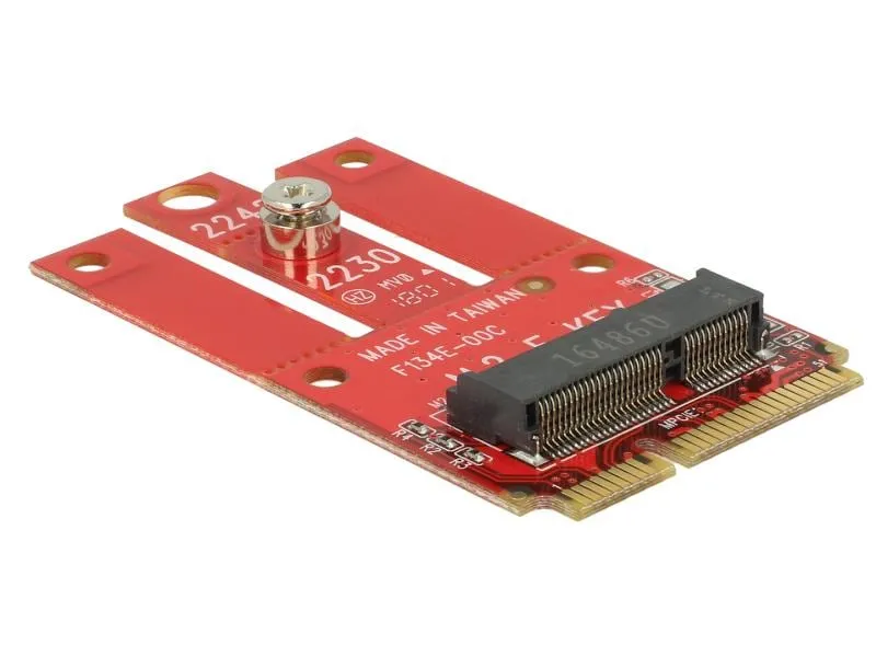 Delock Mini-PCI-Express-Karte Mini-PCIe - M.2 Key-E USB2.0 Delock Mini-PCI-Express-Karte Mini-PCIe - M.2 Key-E USB2.0