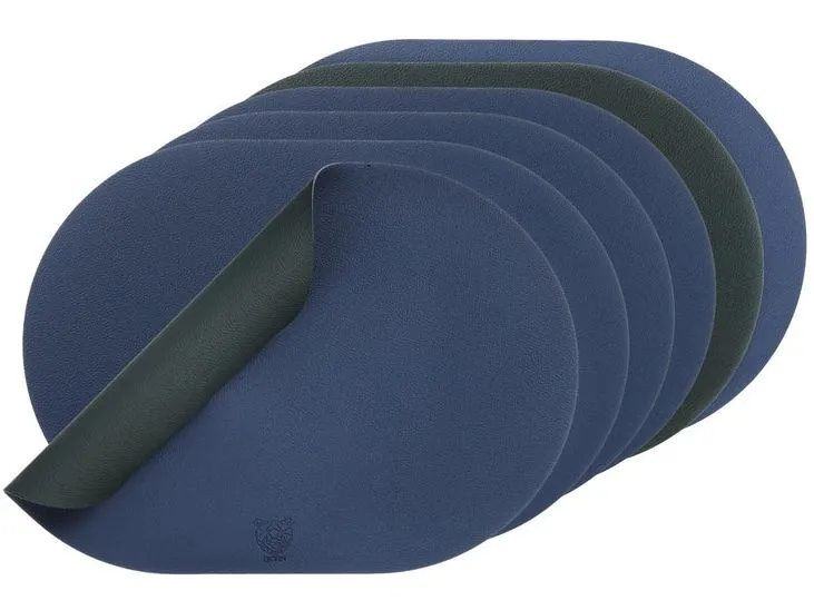 Björn Wendbares Tischset «oval» 30 cm x 44.5 cm, Blau/Grau Björn Wendbares Tischset «oval» 30 cm x 44.5 cm, Blau/Grau