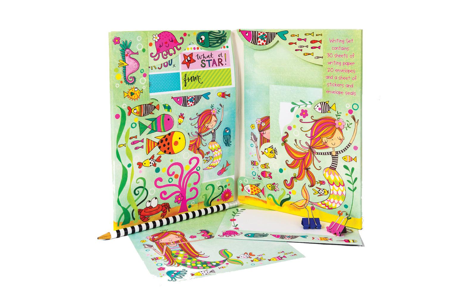 Rachel Ellen Briefpapierset Mermaid