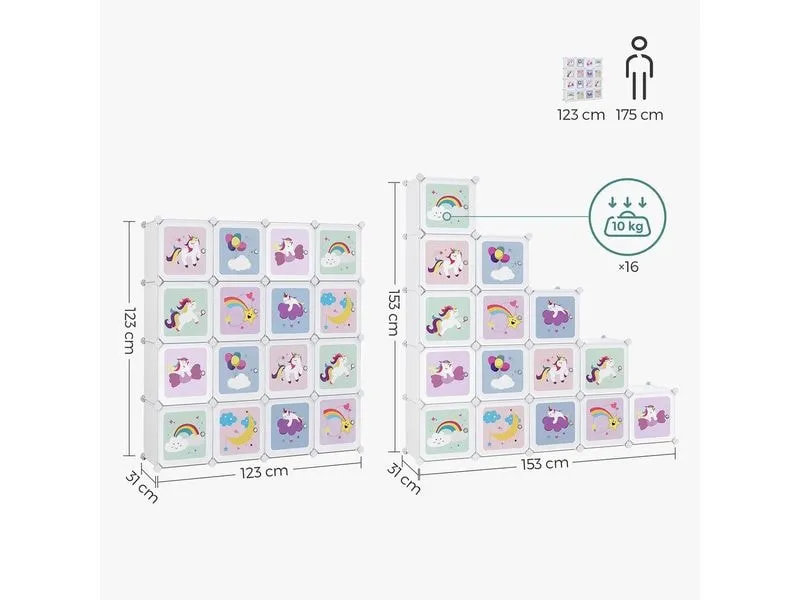 Songmics Regal mit diversen Aufbauarten Songmics Regal mit diversen Aufbauarten