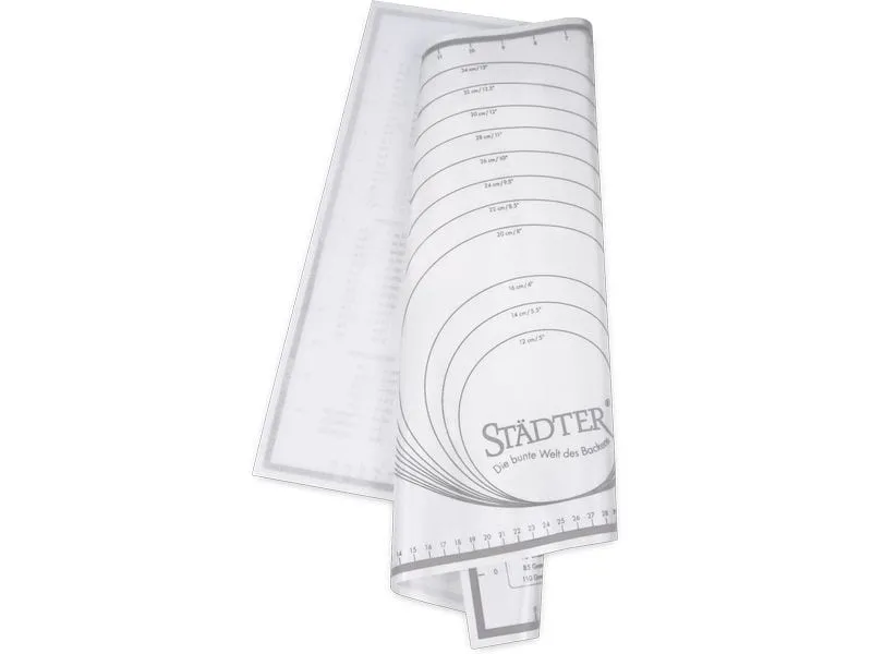 Städter Backmatte 60 x 40 cm 1 Stück, Weiss, 60 x 40 cm