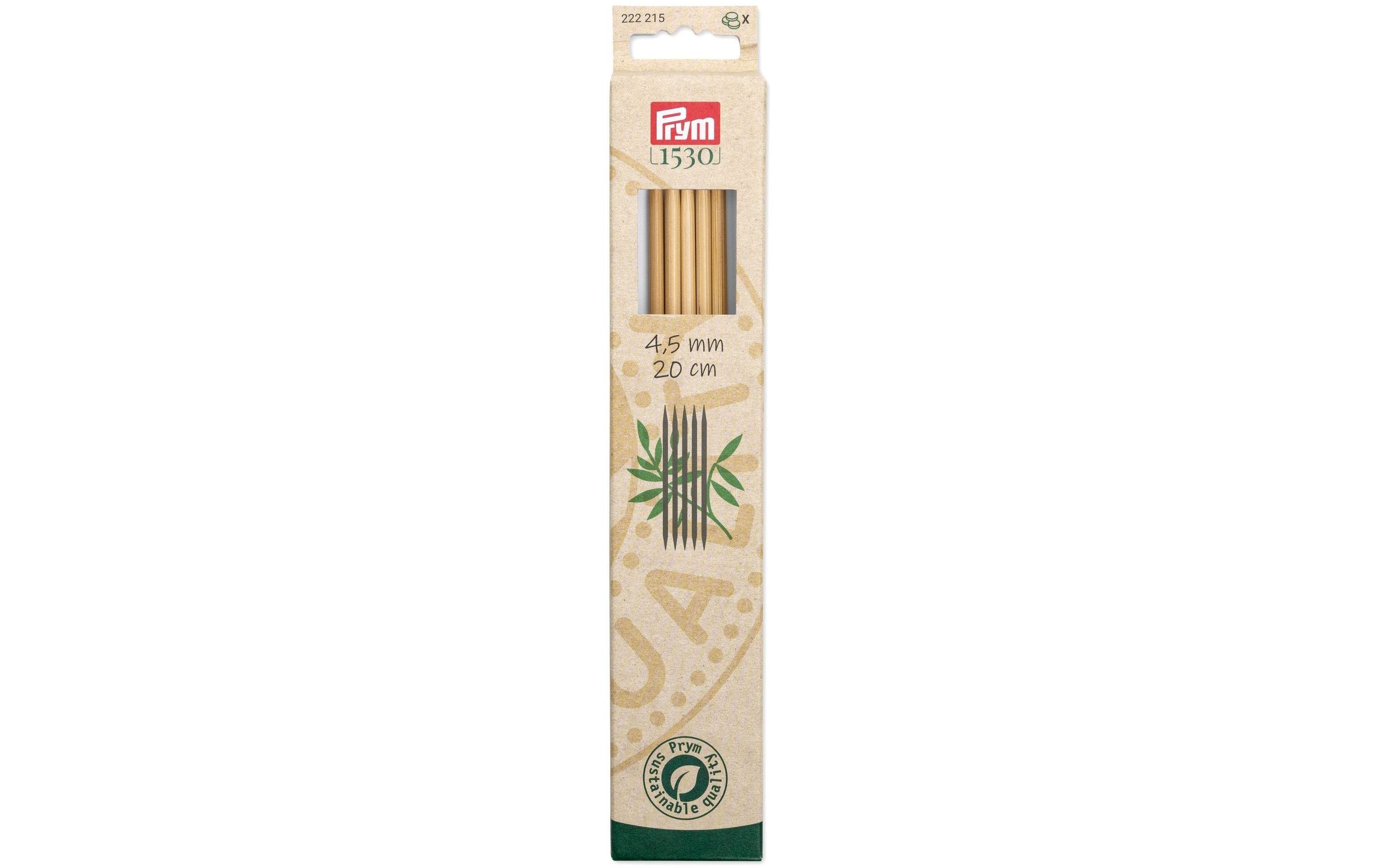 Prym Stricknadeln Bambus 4.50 mm, 20 cm