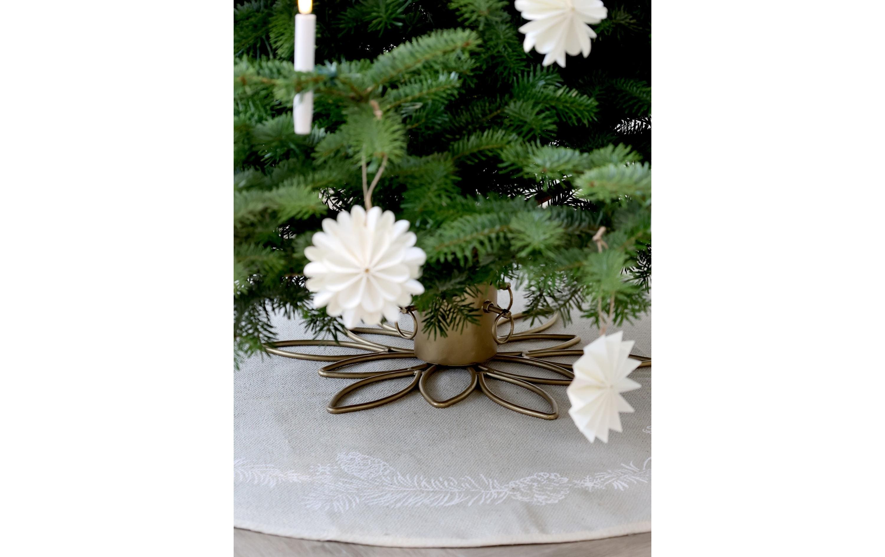 Chic Antique Weihnachtsbaumständer Ø 10 cm, Messing