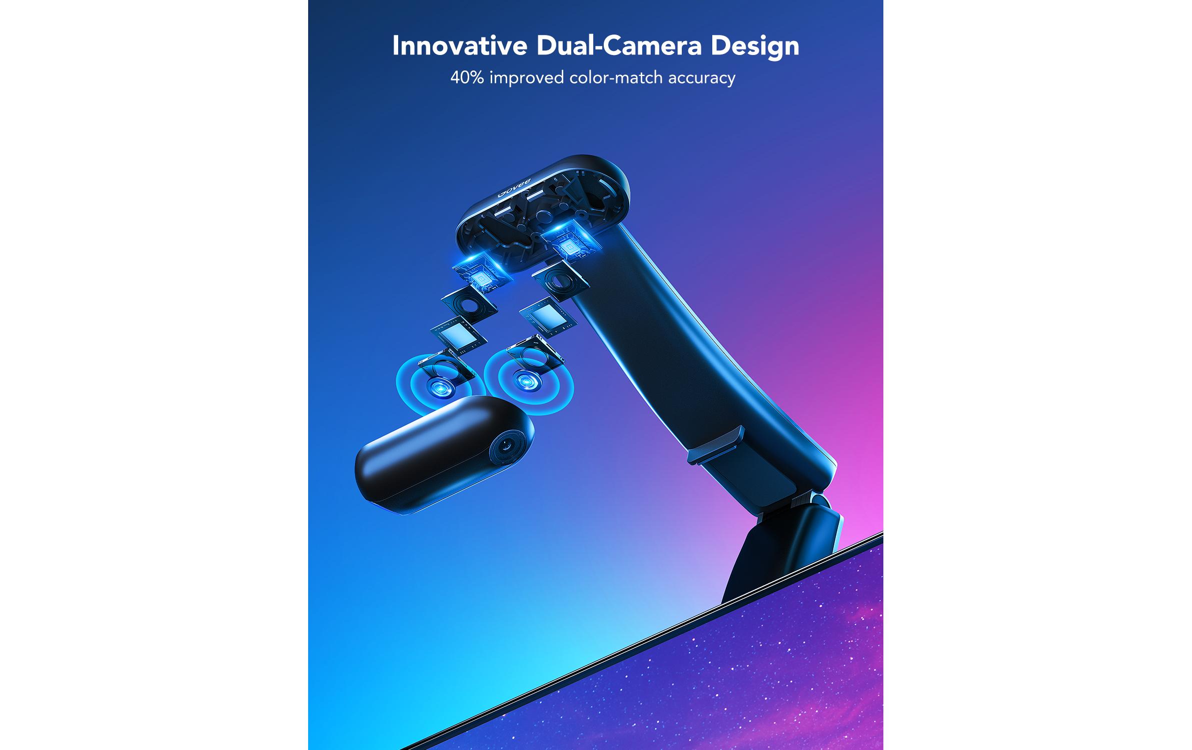 Govee Envisual TV Backlight T2, 55-65, RGBIC, WiFi, BT