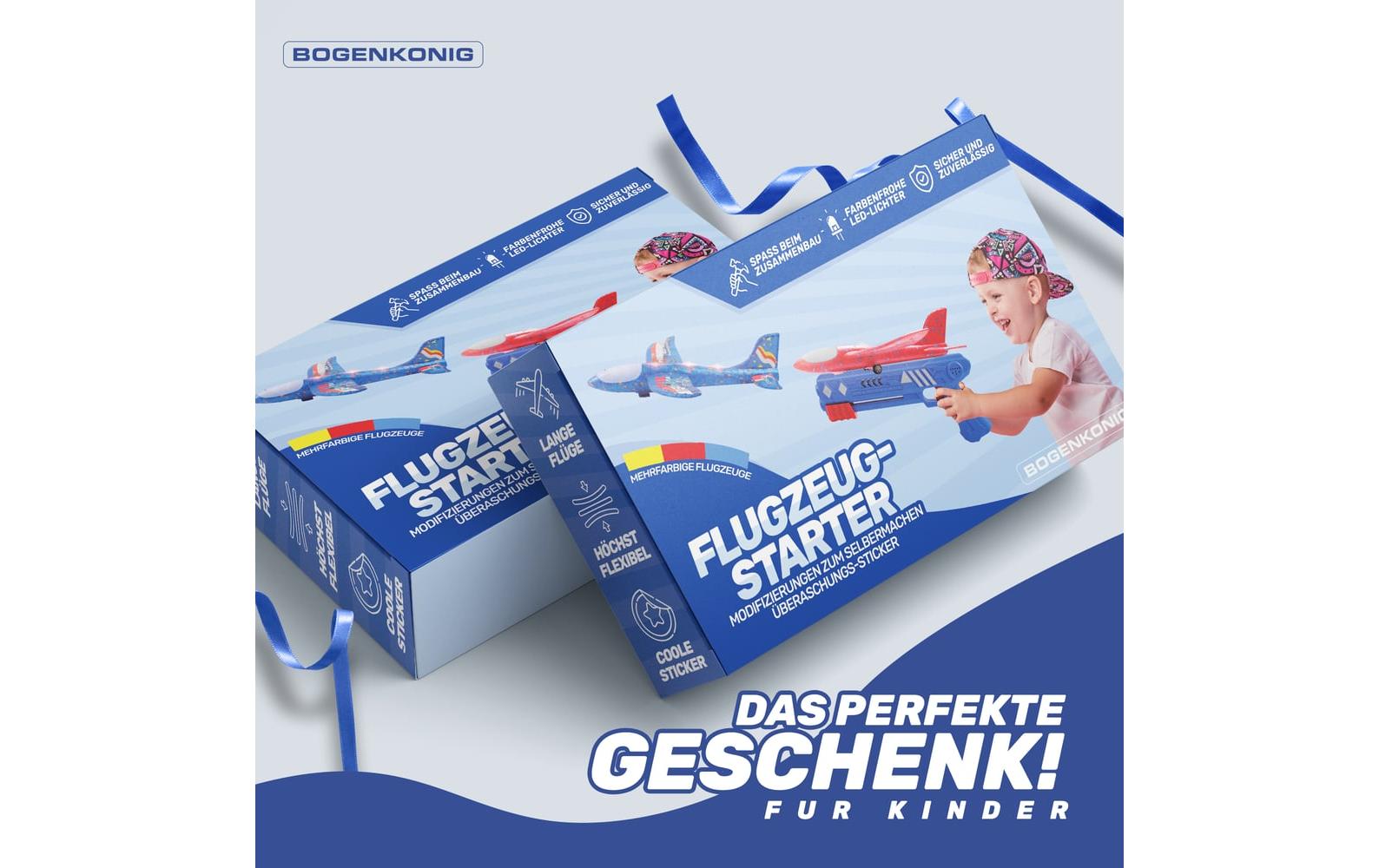 Bogenkönig LED Flugzeugwerfer mit 3 Flugzeugen