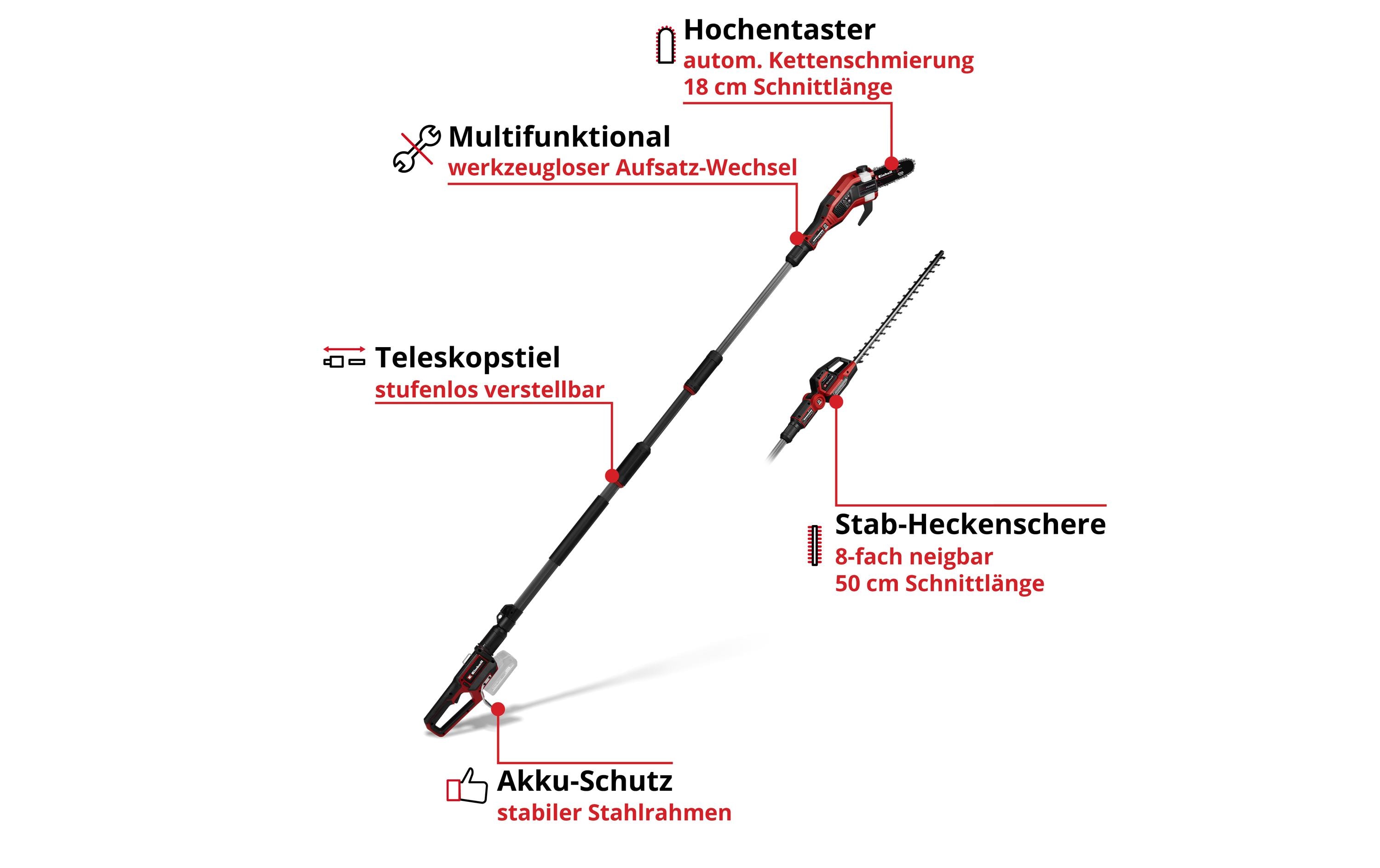 Einhell Akku-Multifunktionswerkzeug-GT
