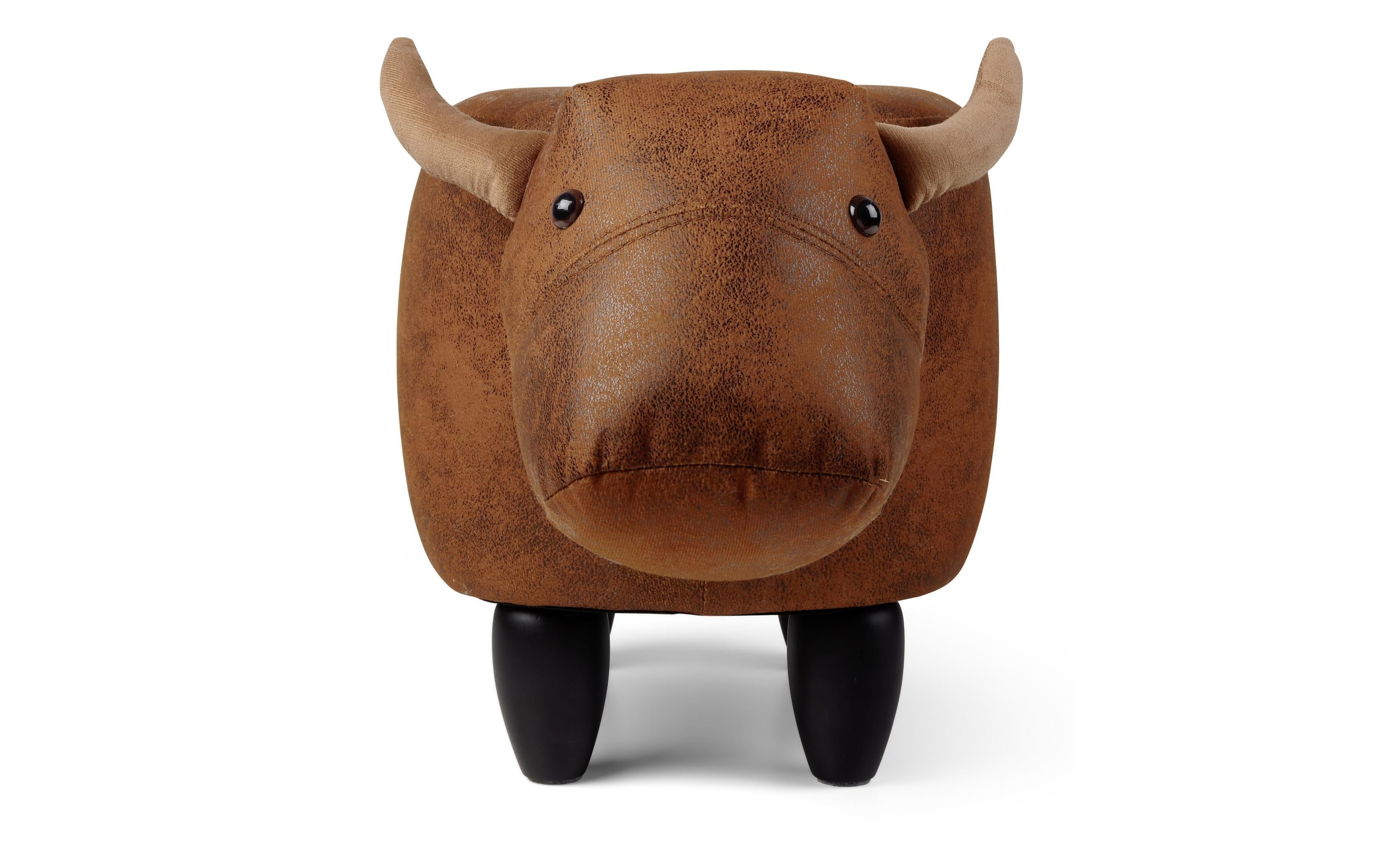 zoosy Kinderhocker Kuh Bruna Braun zoosy Kinderhocker Kuh Bruna Braun