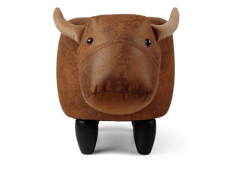 zoosy Kinderhocker Kuh Bruna Braun