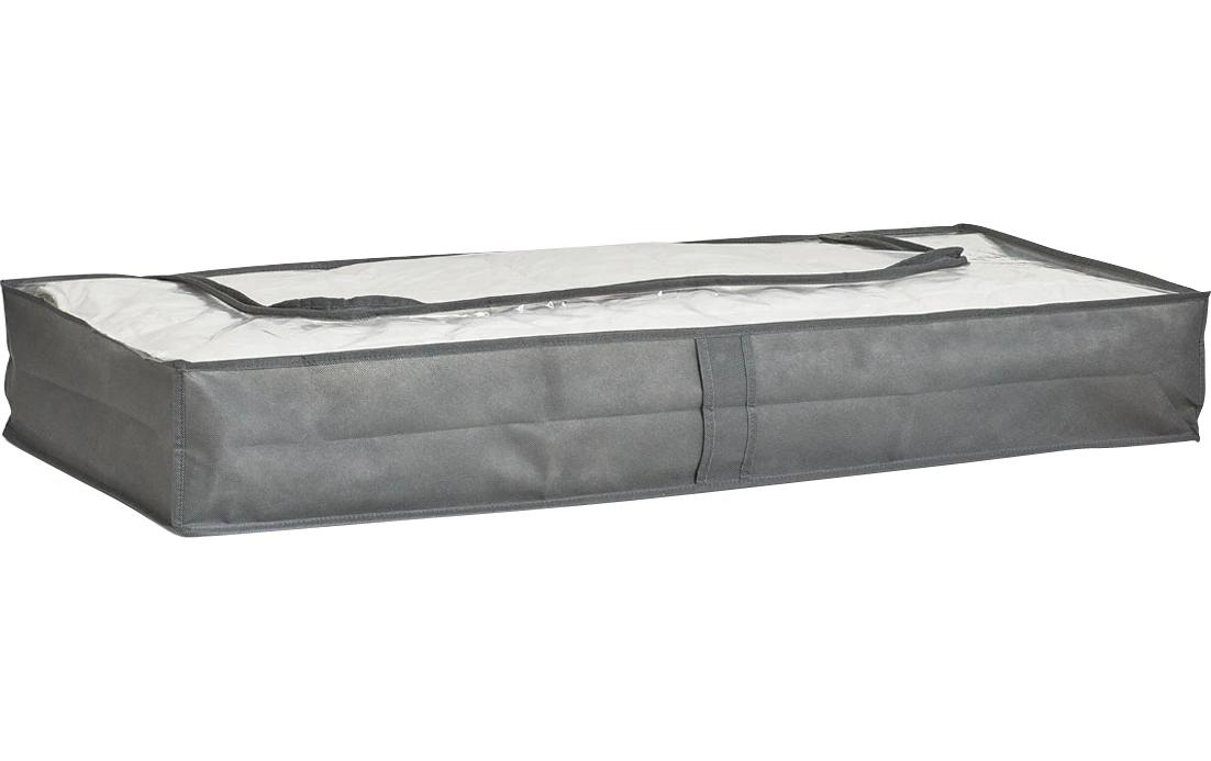 Zeller Present Unterbettkommode Vlies, 103 x 45 x 15 cm, Grau