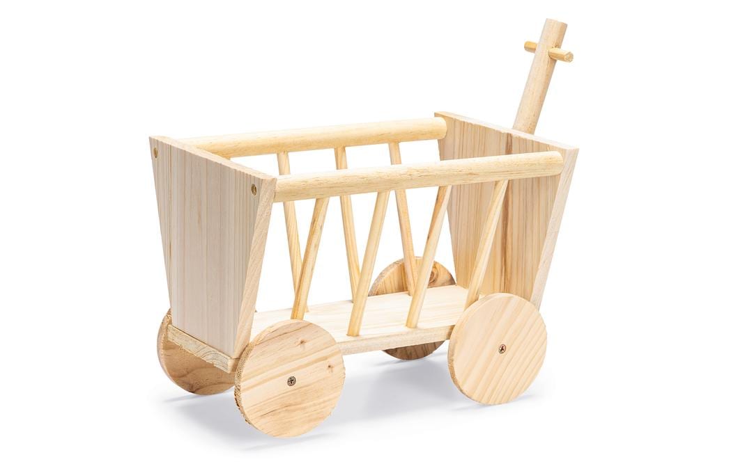 Karlie Naturholzheuraufe Carro, 29 x 19 x 21 cm, Beige Karlie Naturholzheuraufe Carro, 29 x 19 x 21 cm, Beige