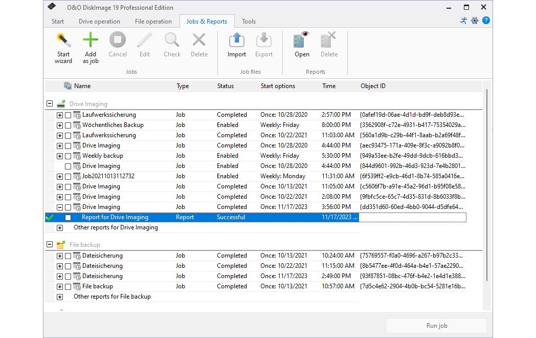 O&O Software DiskImage 20 Professional Edition ESD, Upgrade