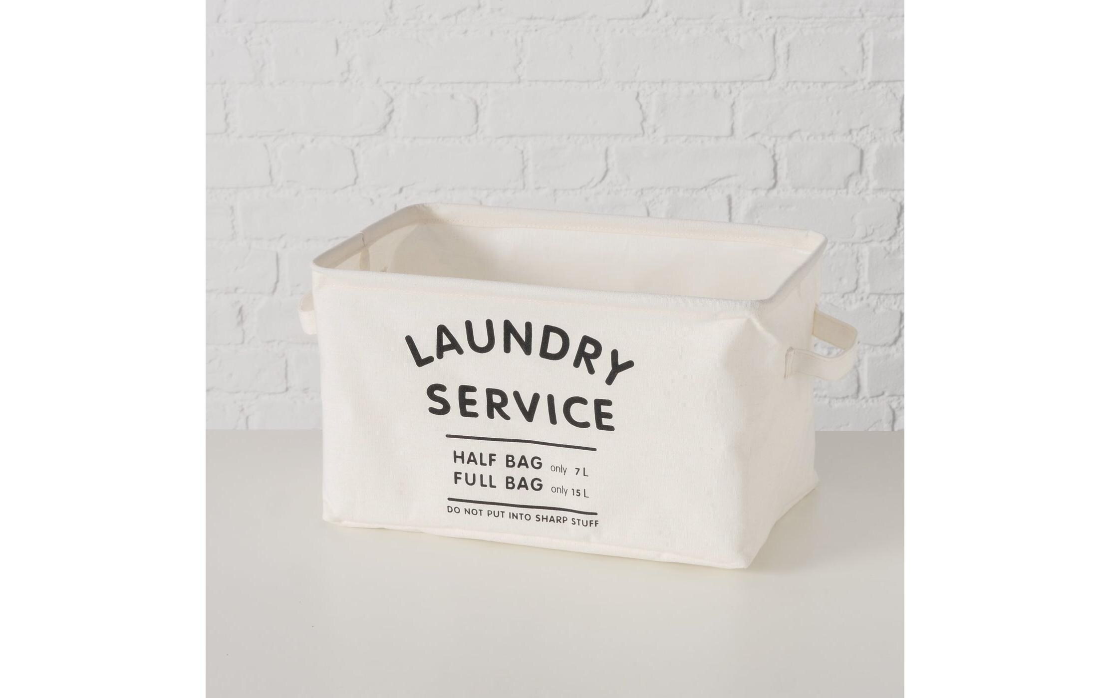 Boltze Wäschekorb Laundry 15 l, Natur