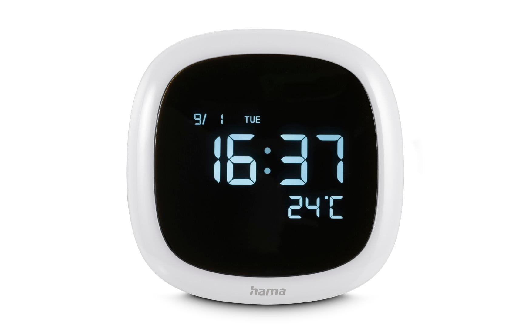 Hama Digitalwecker Bora Bora Weiss