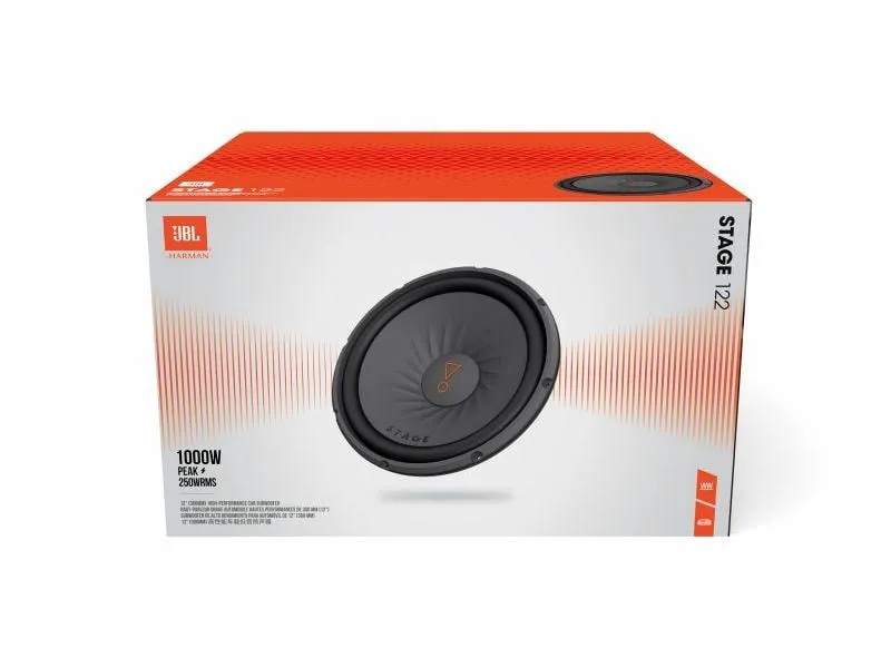JBL Car Subwoofer Stage 122, 12 (30 cm)
