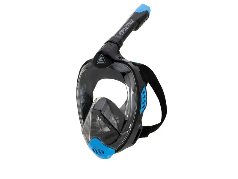 CRESSI Full Face Mask Bali Black/Blue S/M CRESSI Full Face Mask Bali Black/Blue S/M