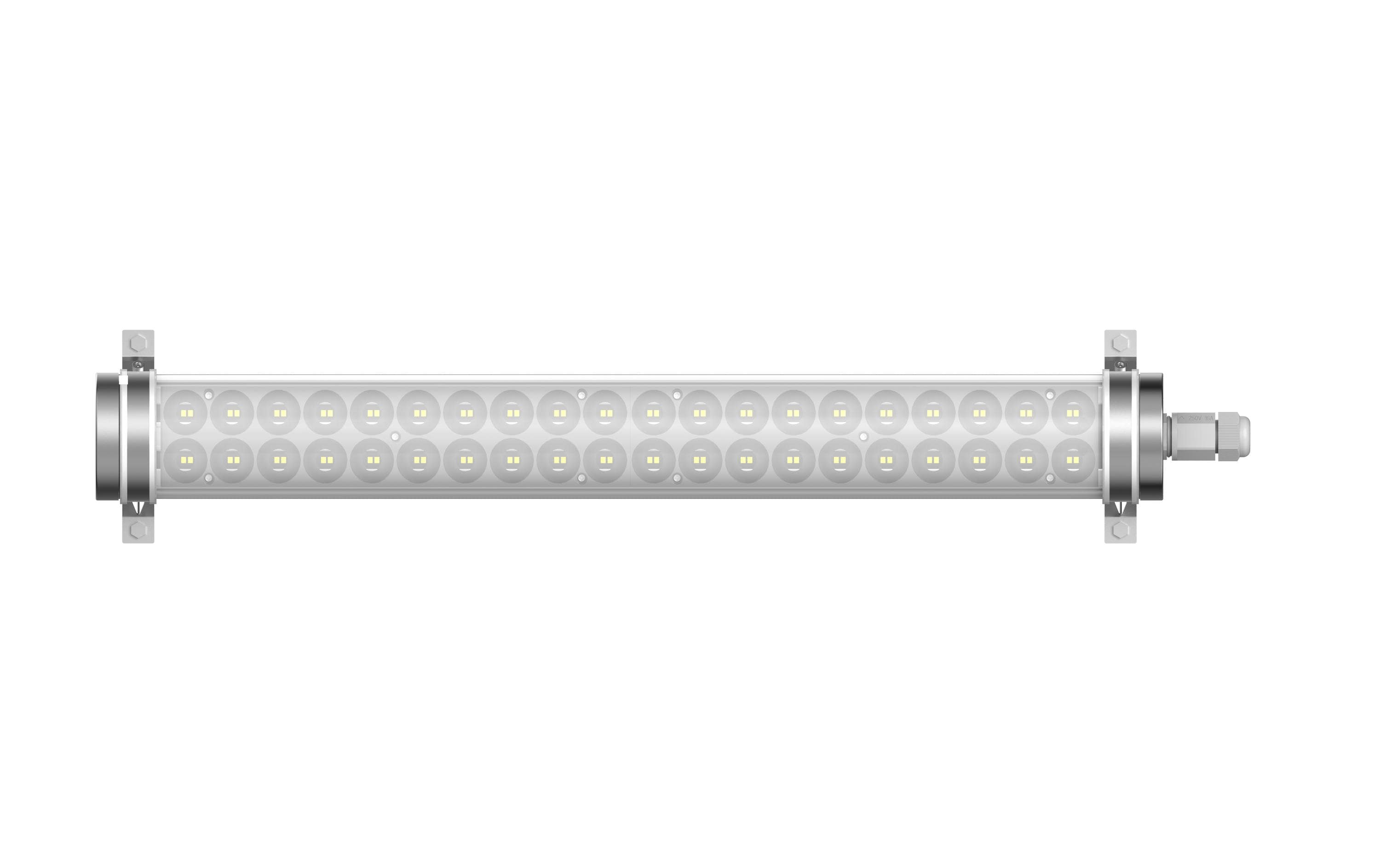 Elbro Feuchtraumleuchte LED Tubular, 20W, 2800 lm, 5000K