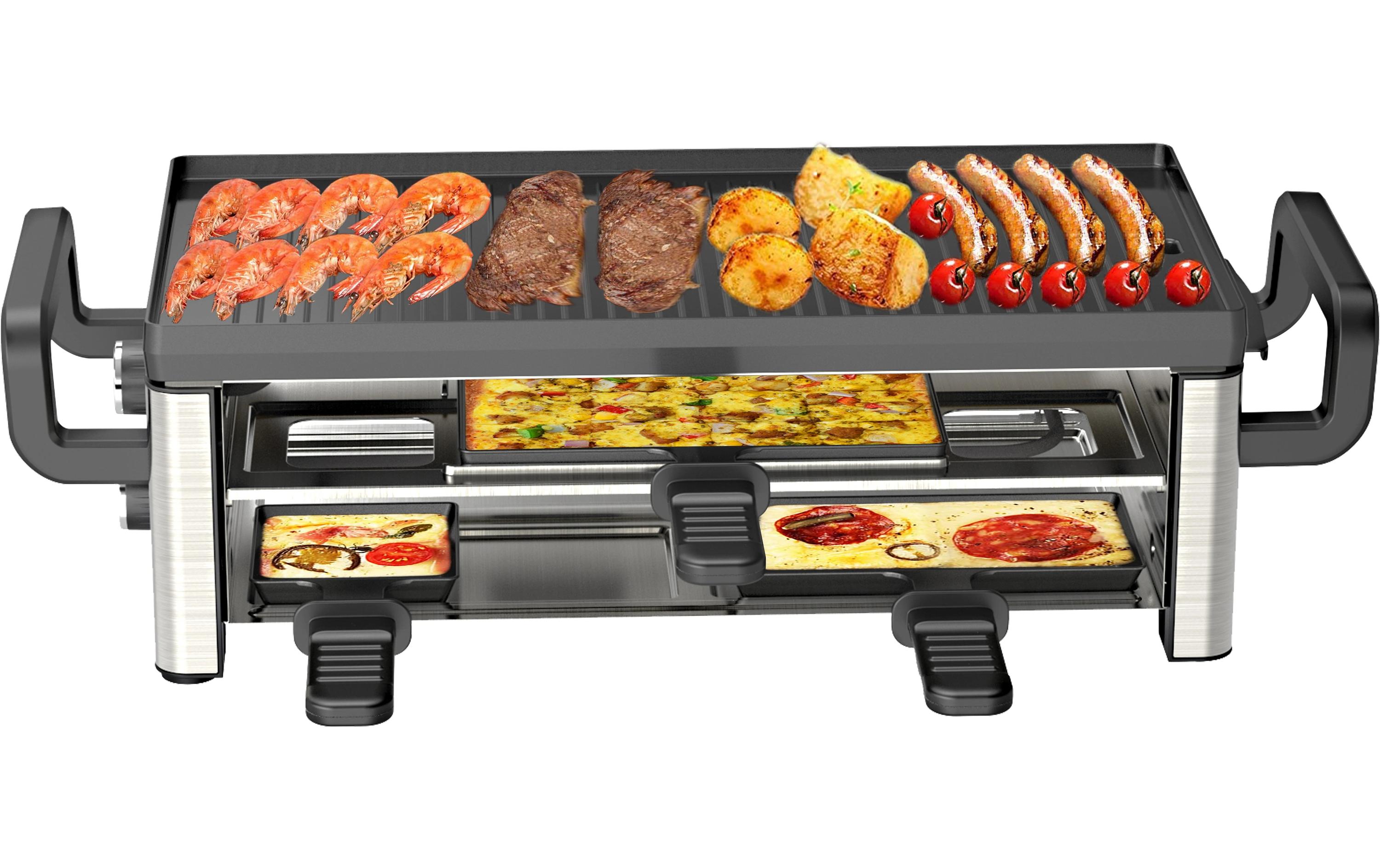 OHMEX Raclette-Grill OHM-RCL-2946 8 Personen