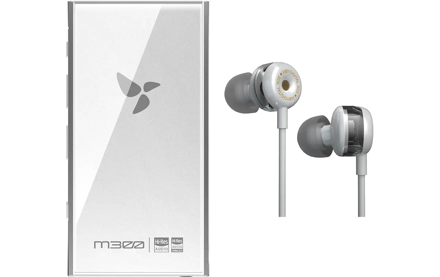 HiBy HiRes-Player M300 Silber