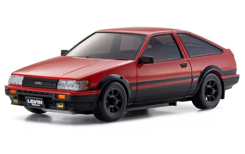 Kyosho Mini-Z MA020 Toyota Corolla Levin AE86 Rot, ARTR, 1:27 Kyosho Mini-Z MA020 Toyota Corolla Levin AE86 Rot, ARTR, 1:27