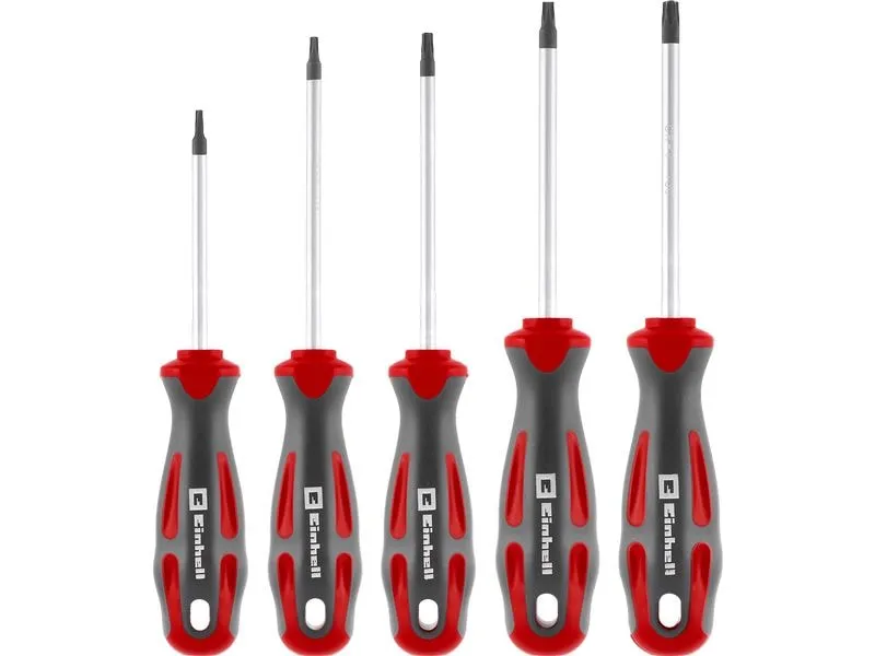Einhell Schraubendreher-Set 5-tlg. T CrV-Stahl Einhell Schraubendreher-Set 5-tlg. T CrV-Stahl