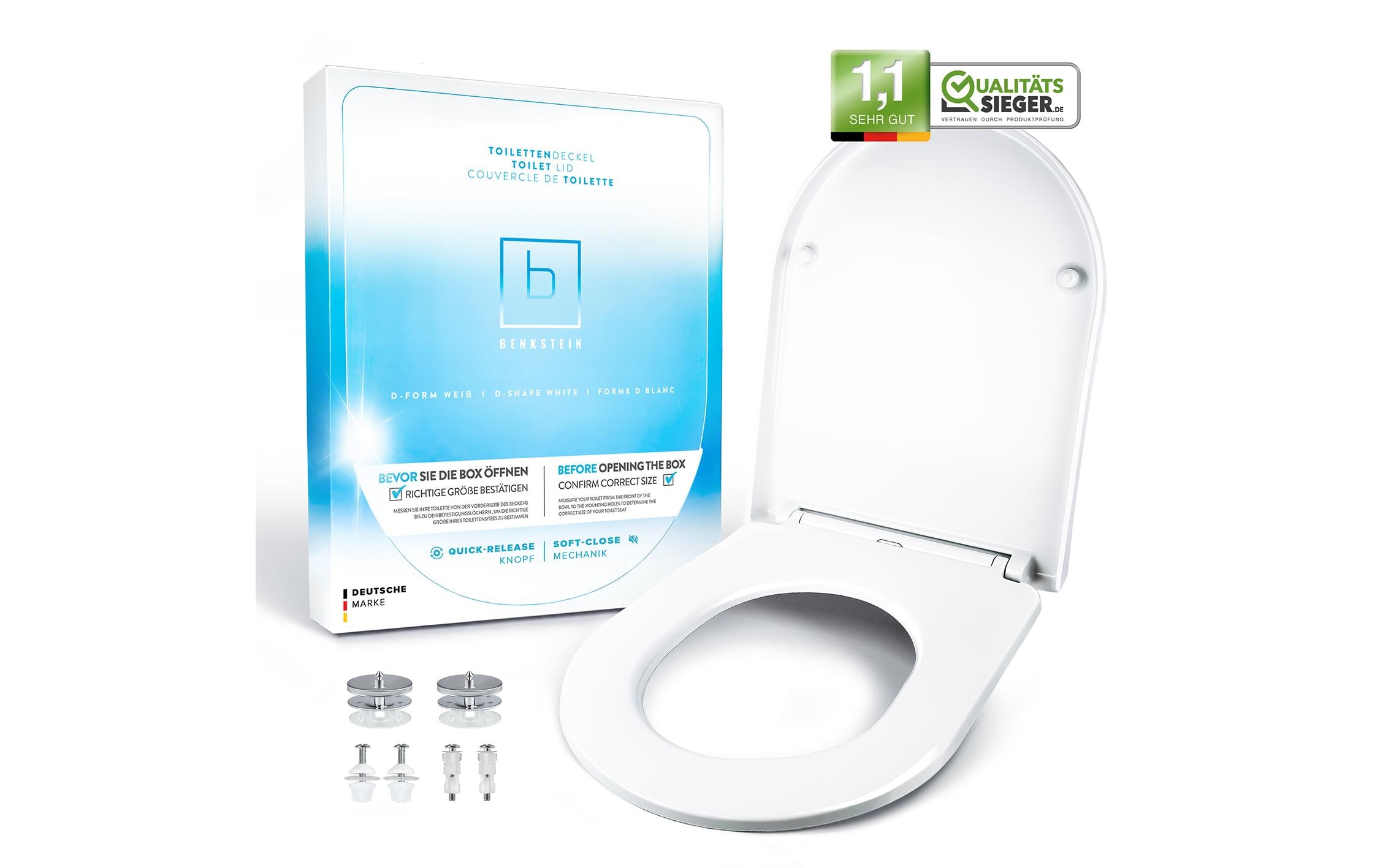 Benkstein Toilettensitz D-Form Benkstein Toilettensitz D-Form